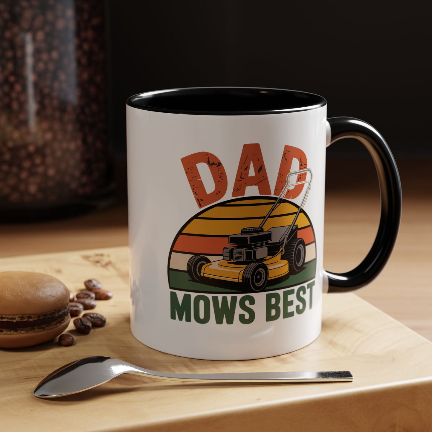Dad Mows Best Mug Funny Dad Mug Dad Mug Gift Fathers Day Gift Lawn Mowing Dad Yard Work Mug Best Dad Ever Gift for Him