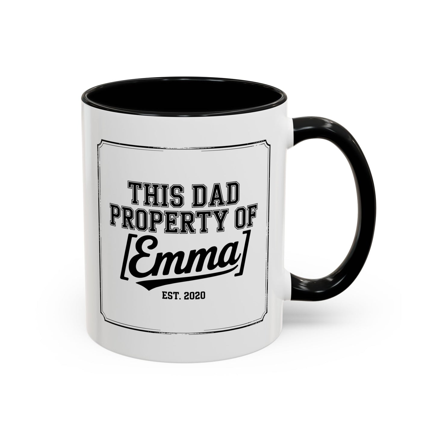 This Dad Property Of Mug Custom Name Dad Mug Fathers Day Gift Personalized Dad Mug Funny Dad Gift Best Dad Ever Mug Gift for Him