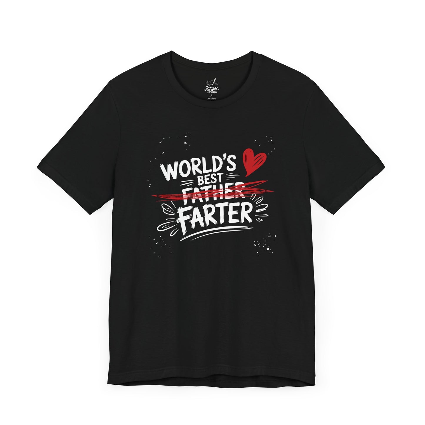 Worlds Best Farter Shirt Funny Dad Shirt Fathers Day Gift for Dad from Kids World Best Father Tee Joke Dad Gift Fart Shirt for Men