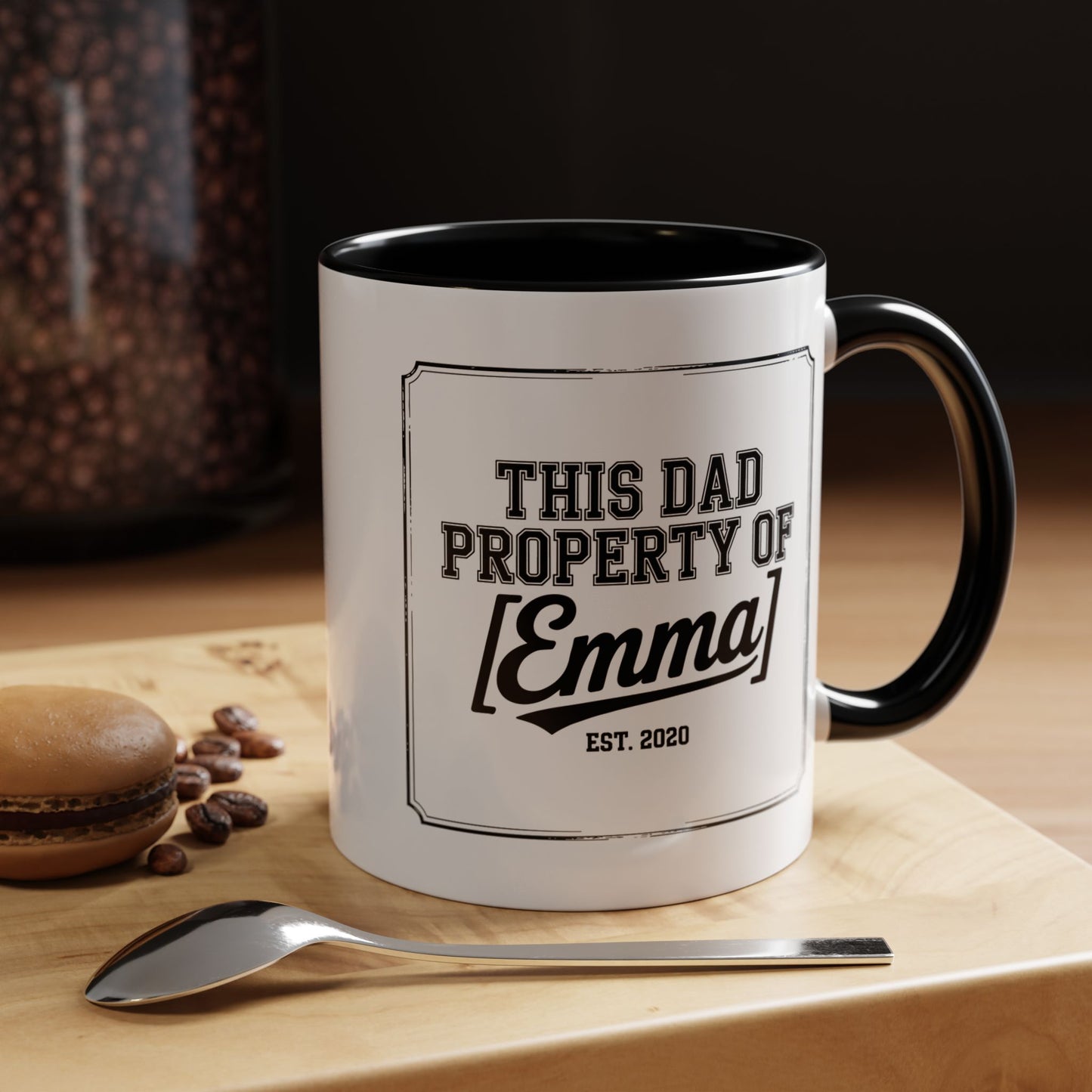 This Dad Property Of Mug Custom Name Dad Mug Fathers Day Gift Personalized Dad Mug Funny Dad Gift Best Dad Ever Mug Gift for Him