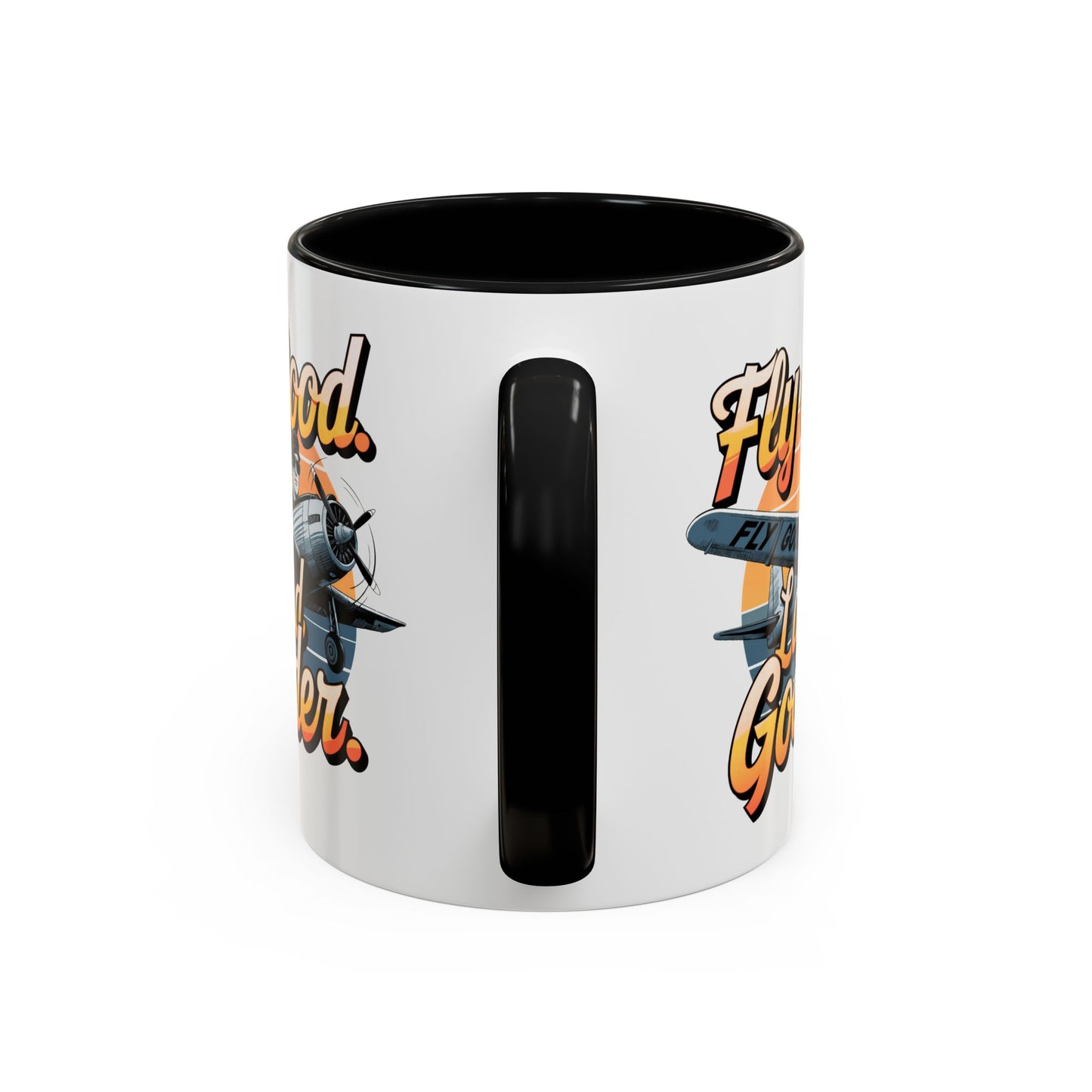 Fly Good, Land Gooder - Gift for Aviation Lovers, Unique Pilot Mug, Pilot Birthday Gift, Aviation Enthusiast, Humorous Aviation Mug