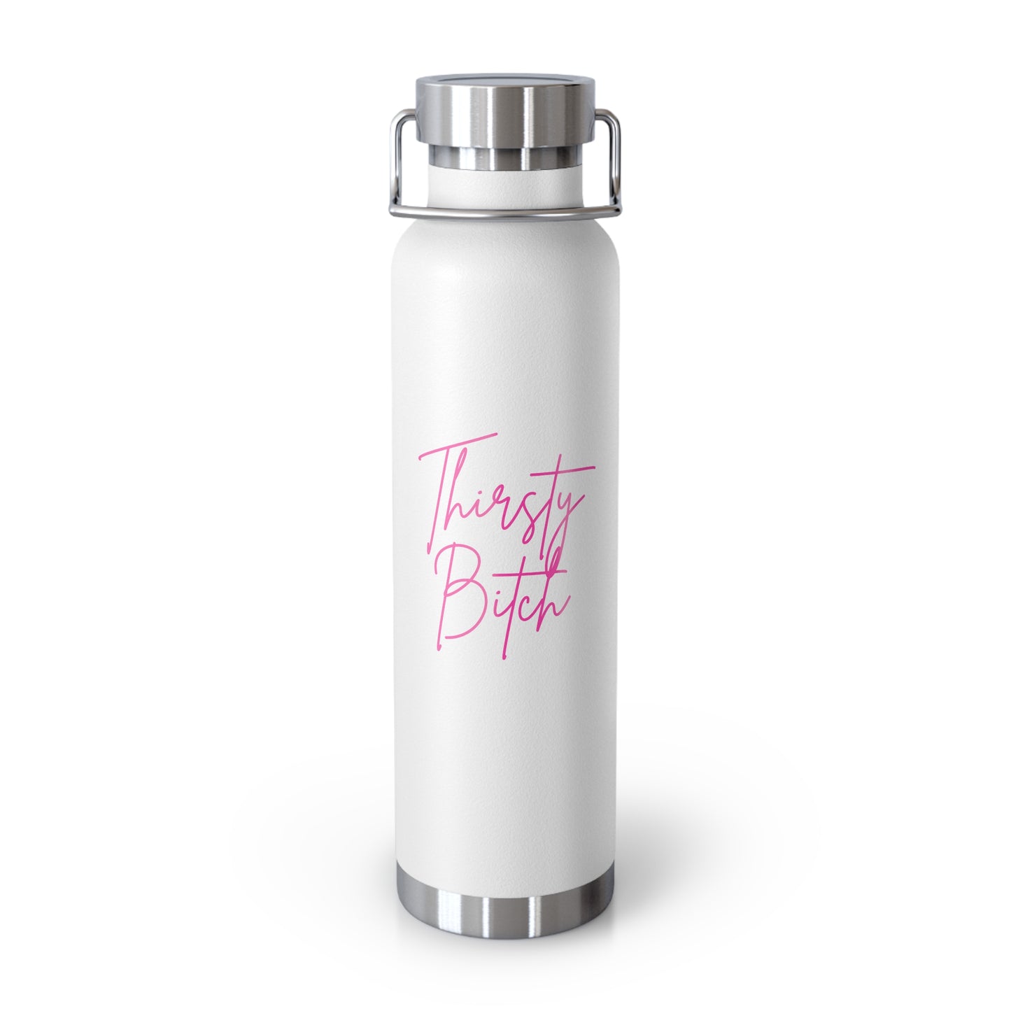Thirsty Bitch Tumbler | 22oz Hot Cold Insulated Drink Bottle | Vacuum Sealed Stainless Cup | Sassy Reusable Travel Mug