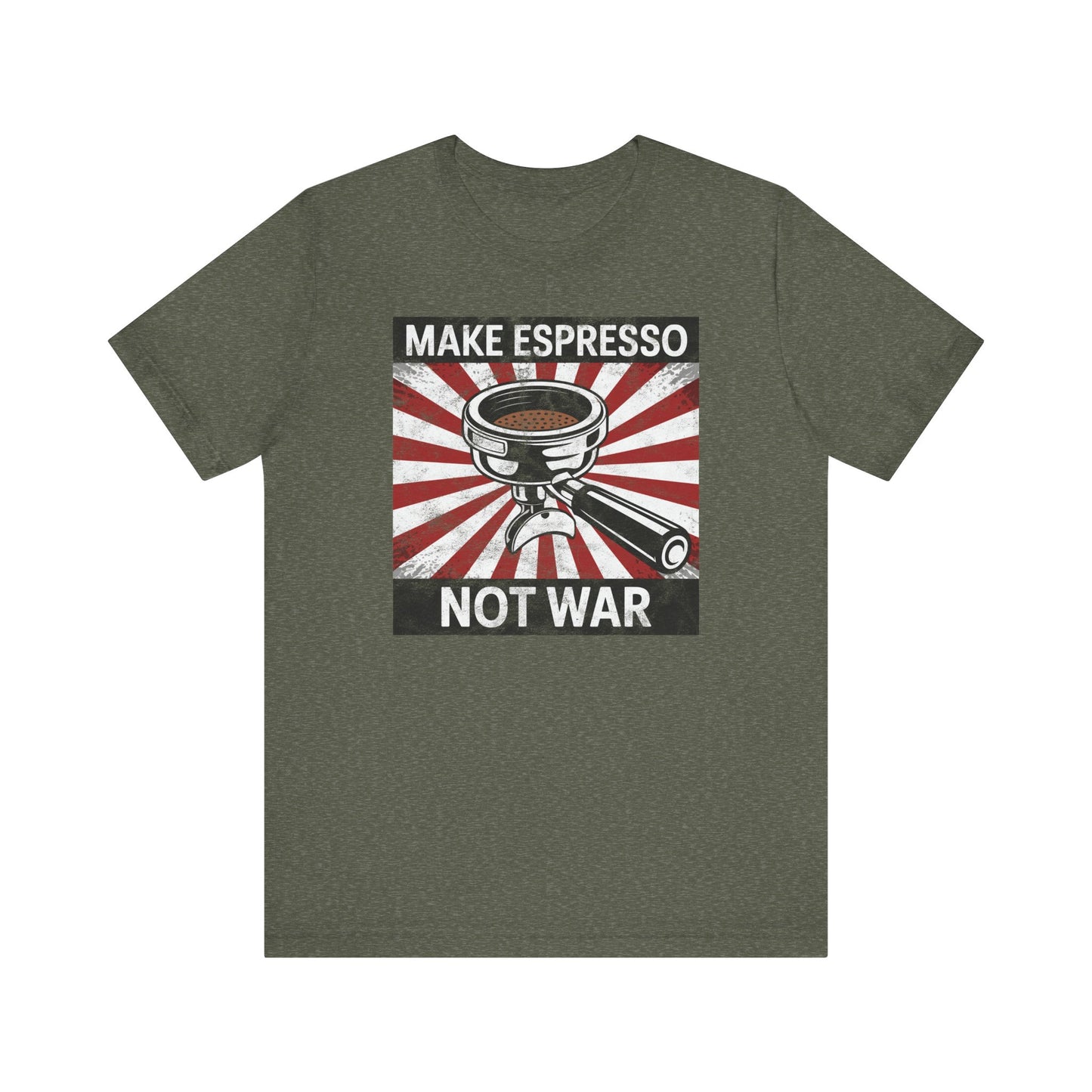 Coffee Lover T-Shirt, Espresso Tee, Peaceful Brew Shirt, Coffee Drinkers Gift, Barista Top, Coffee Shop Apparel