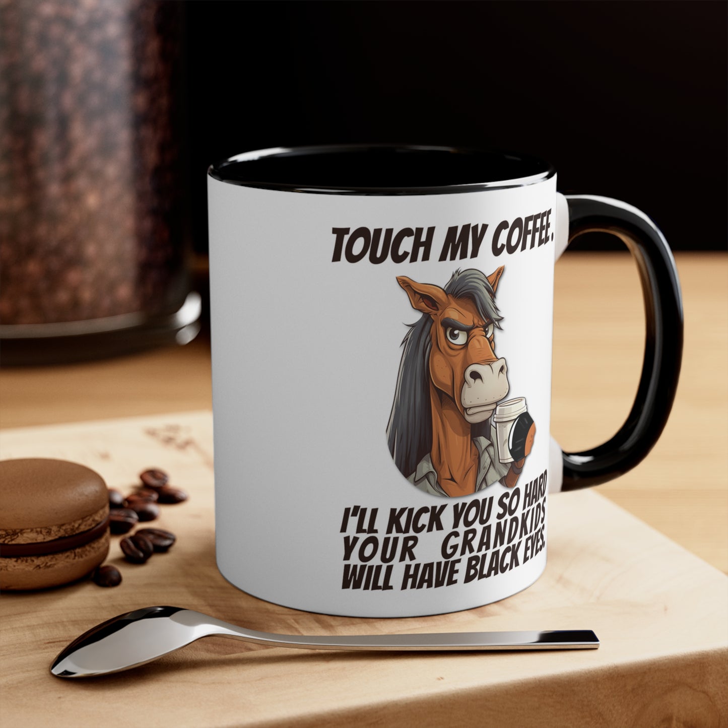 The Angry Horse Mug