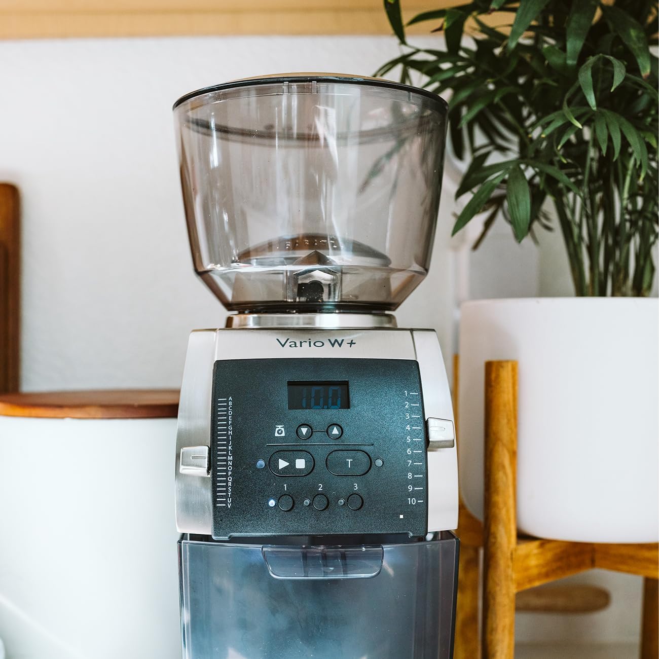 Baratza Vario W+ | Flat Steel Burr Grinder with Integrated Weight-Based Dosing