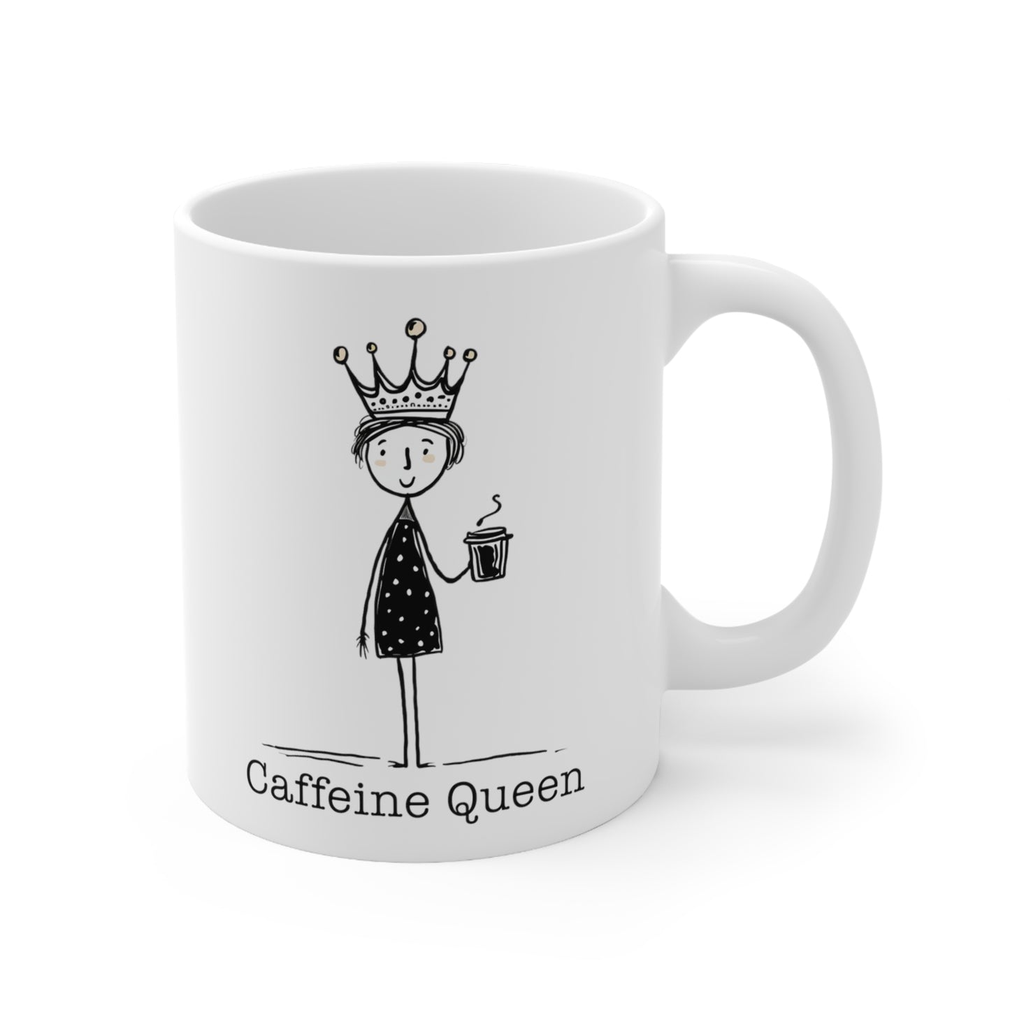 Caffeine Queen, the minimalistic start to any Queen's Morning!