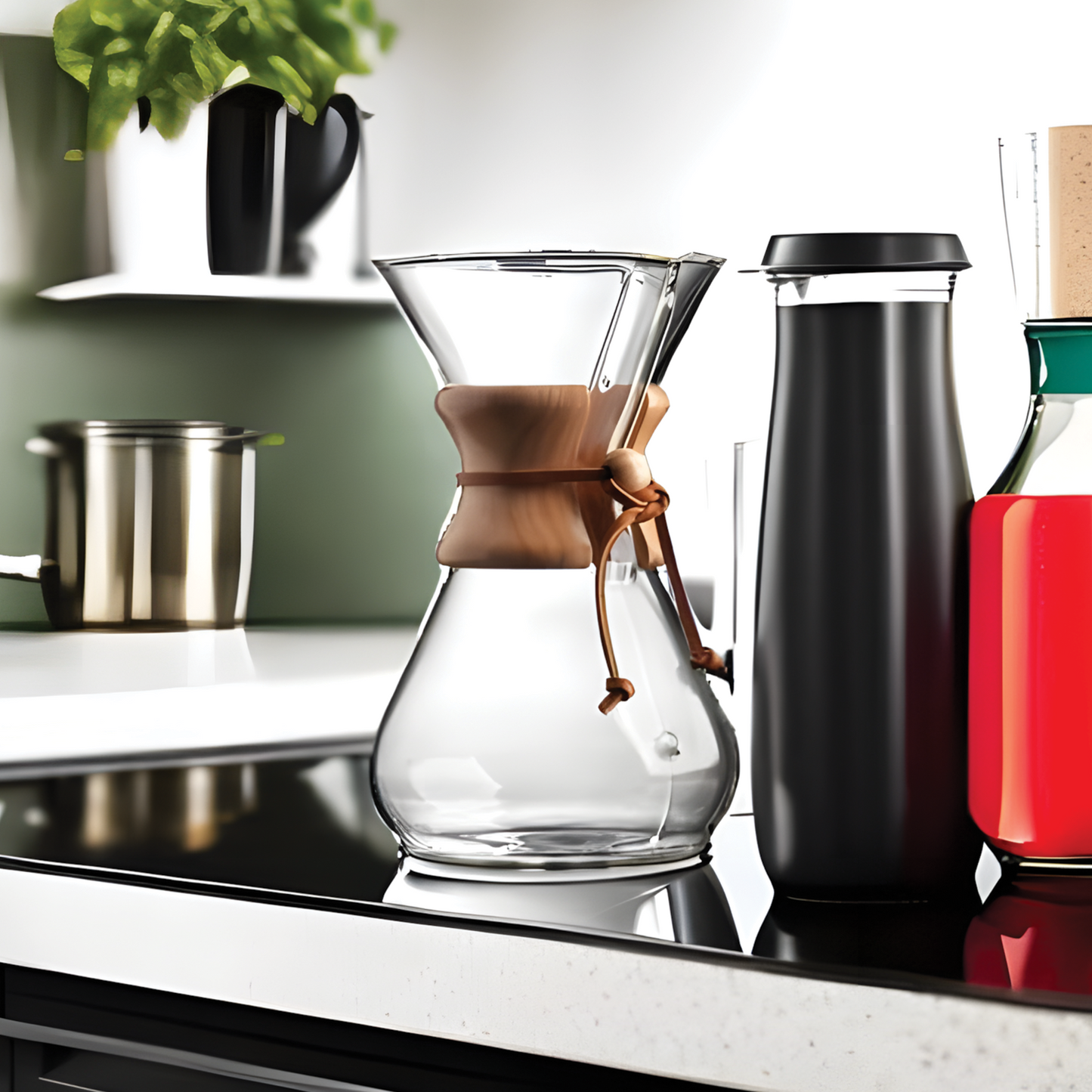 Chemex Pour-Over Glass Coffeemaker | Classic 8-Cup