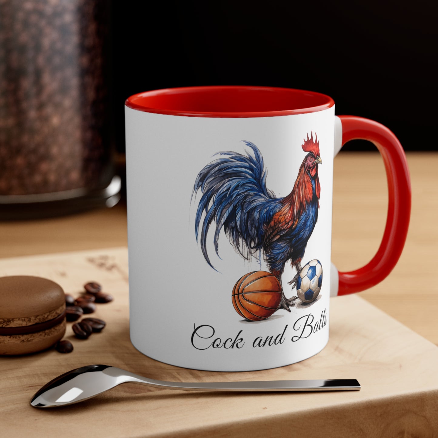Cock and Balls novelty/gift Ceramic Coffee Mug!