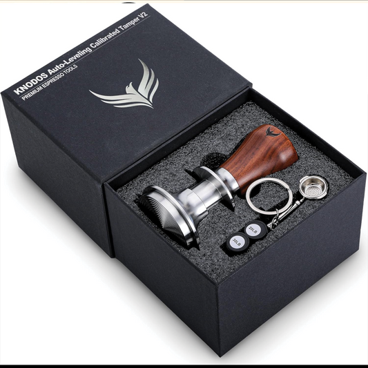 KNODOS 52mm-58.5mm Rosewood Tamper