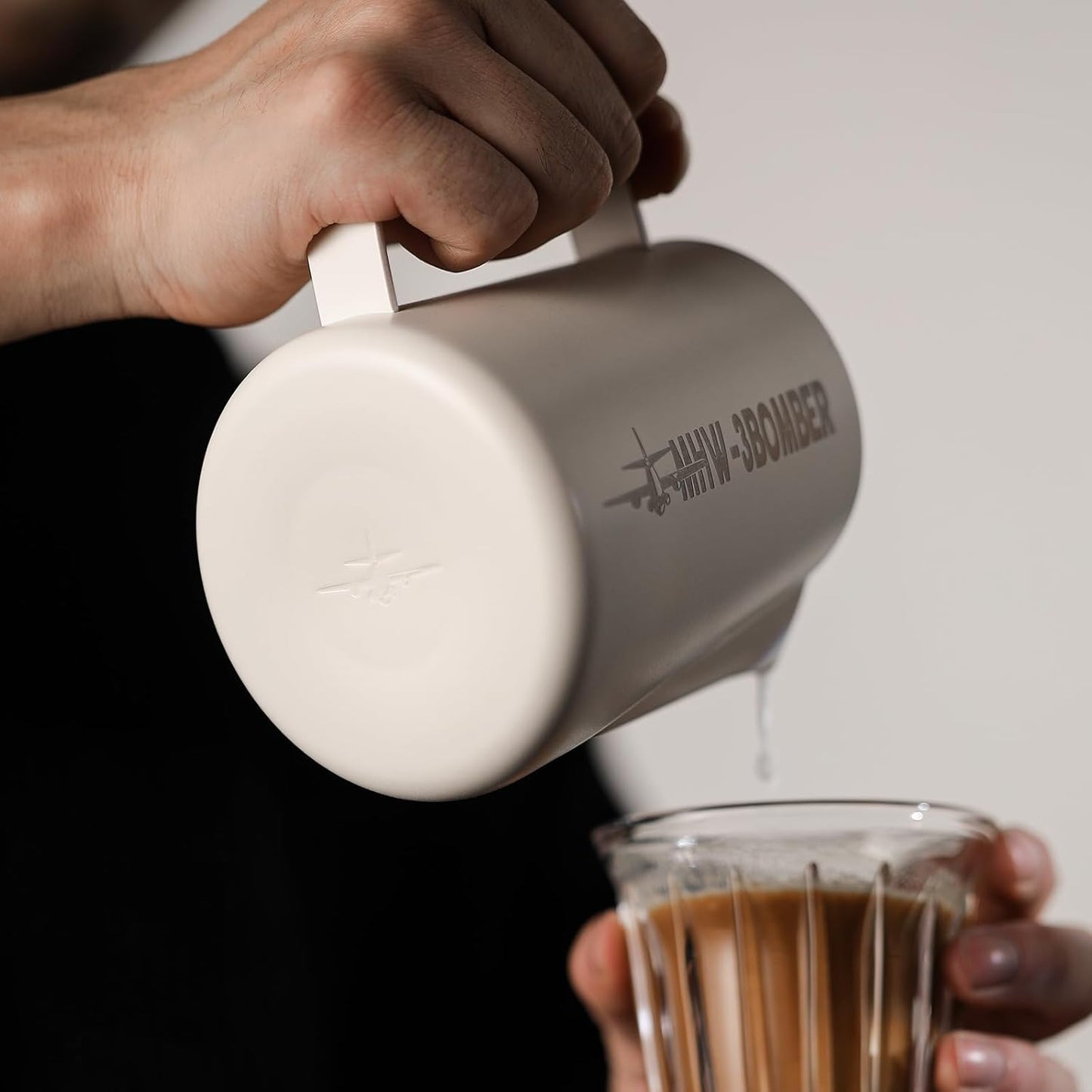 MHW-3BOMBER Milk Frothing Pitcher | 16oz Stainless Steel Latte Art Cup