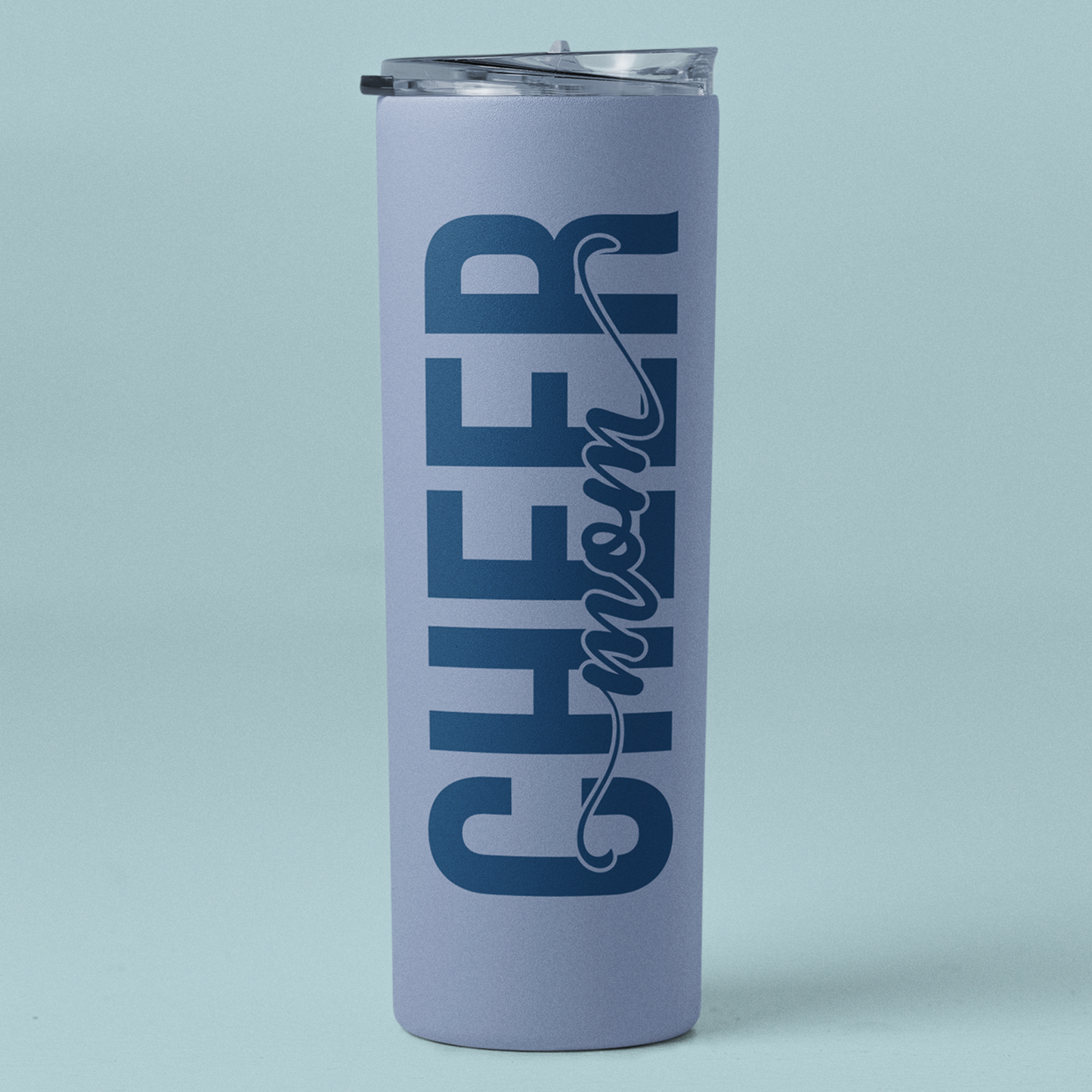 Personalized 20oz Skinny Tumbler – CHEER Edition