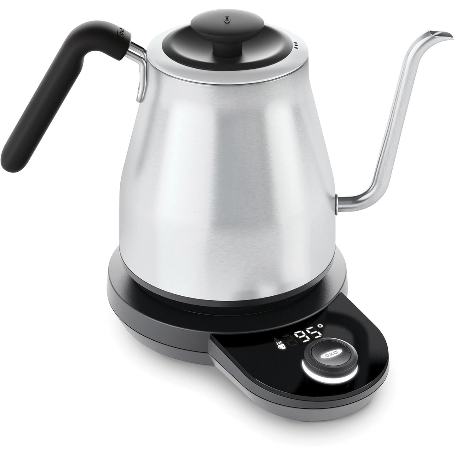 OXO Brew Gooseneck Electric Kettle – 1L Stainless Steel