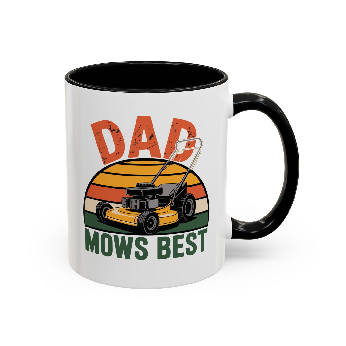 Dad Mows Best Mug Funny Dad Mug Dad Mug Gift Fathers Day Gift Lawn Mowing Dad Yard Work Mug Best Dad Ever Gift for Him