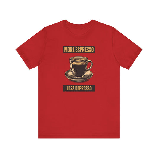 Coffee Lover T-Shirt, Caffeine Addict Tee, Espresso Shirt, Funny Tshirt, Graphic Tee, Gift for Barista