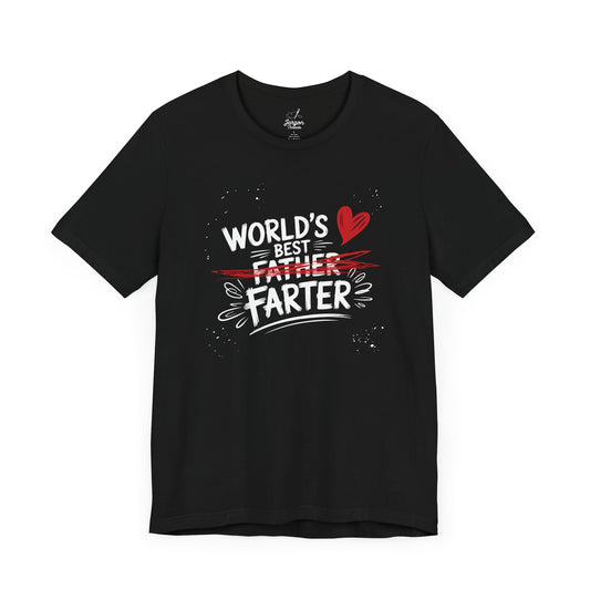 Worlds Best Farter Shirt Funny Dad Shirt Fathers Day Gift for Dad from Kids World Best Father Tee Joke Dad Gift Fart Shirt for Men