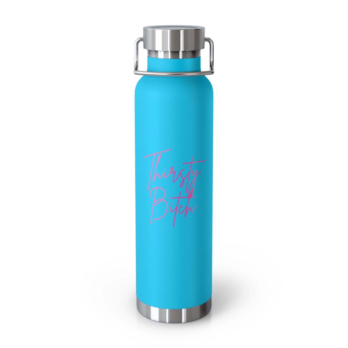 Thirsty Bitch Tumbler | 22oz Hot Cold Insulated Drink Bottle | Vacuum Sealed Stainless Cup | Sassy Reusable Travel Mug