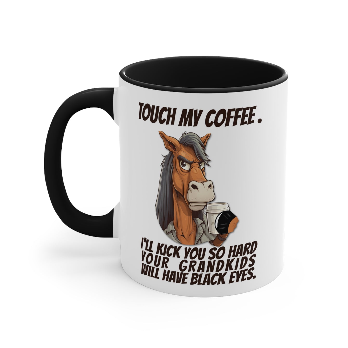 The Angry Horse Mug