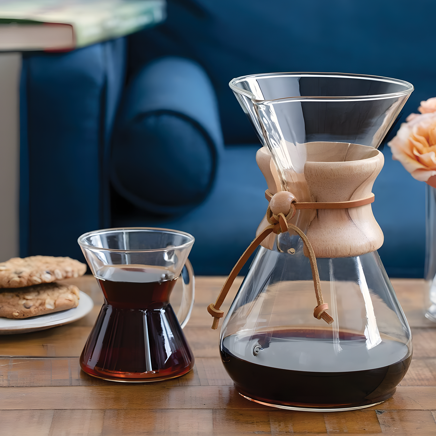 Chemex Pour-Over Glass Coffeemaker | Classic 8-Cup