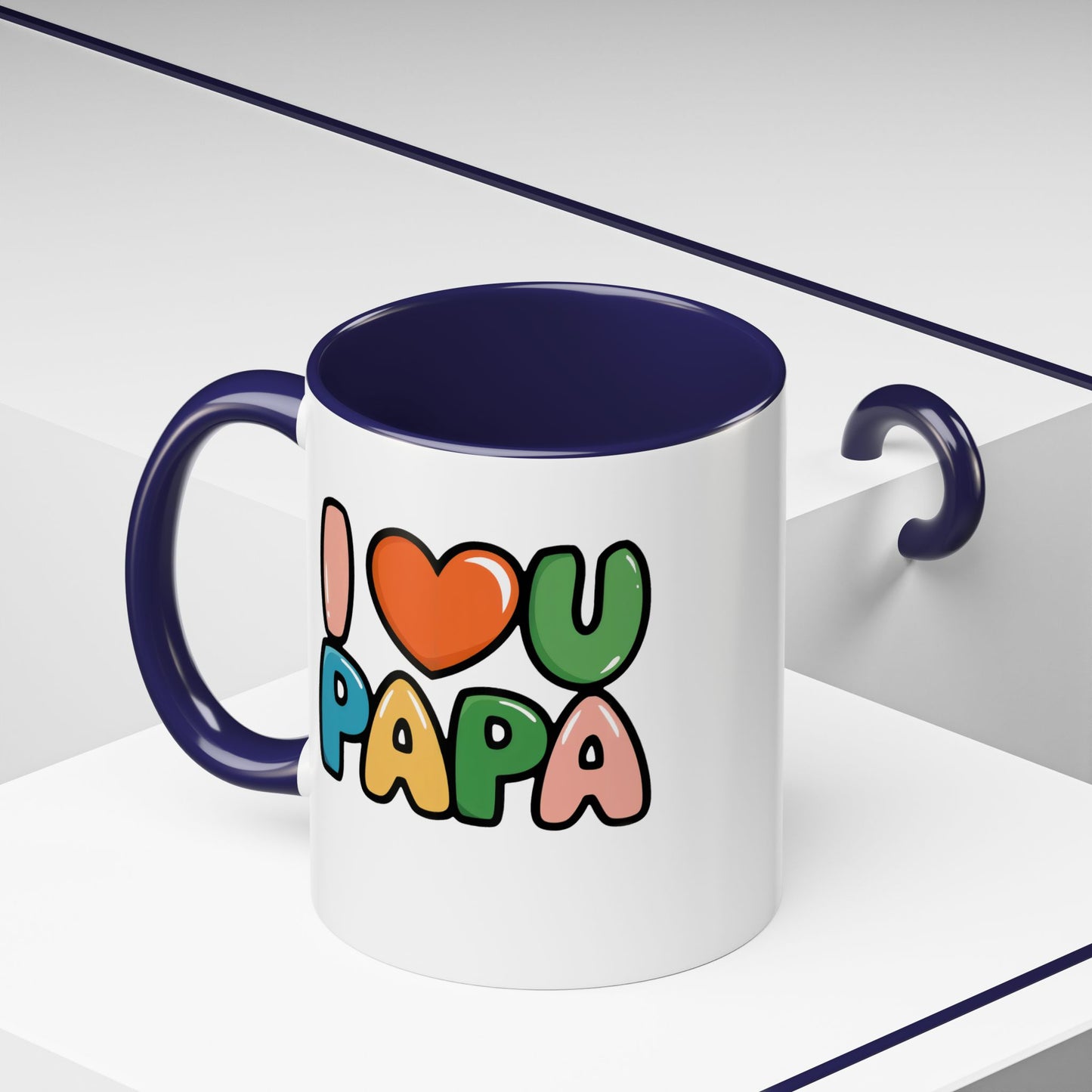 I Love You Papa Mug