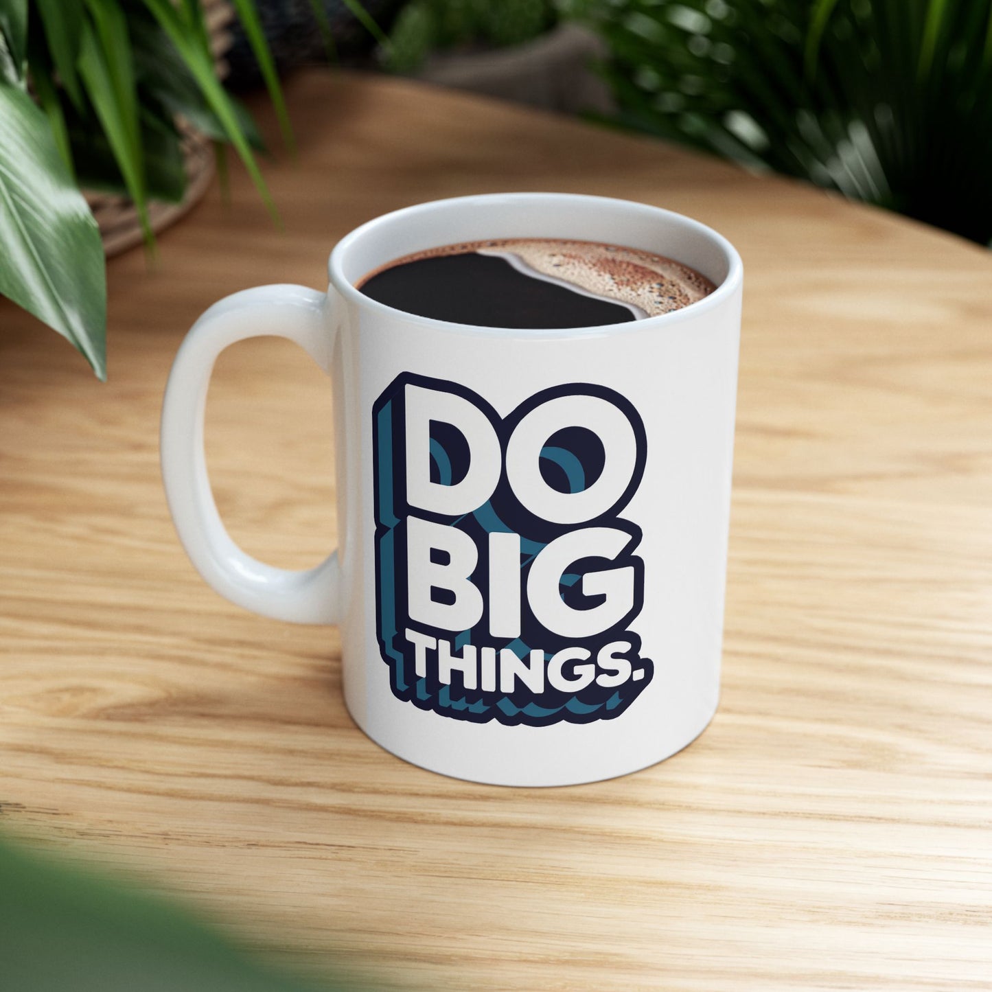 Do Big Things" Mug – 11oz Edison-Inspired Motivation