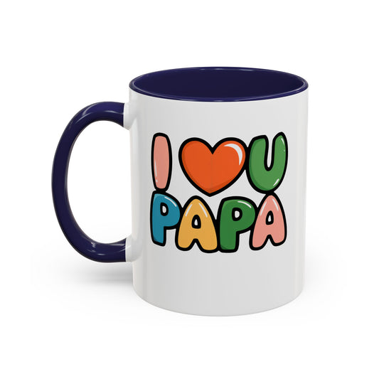 I Love You Papa Mug