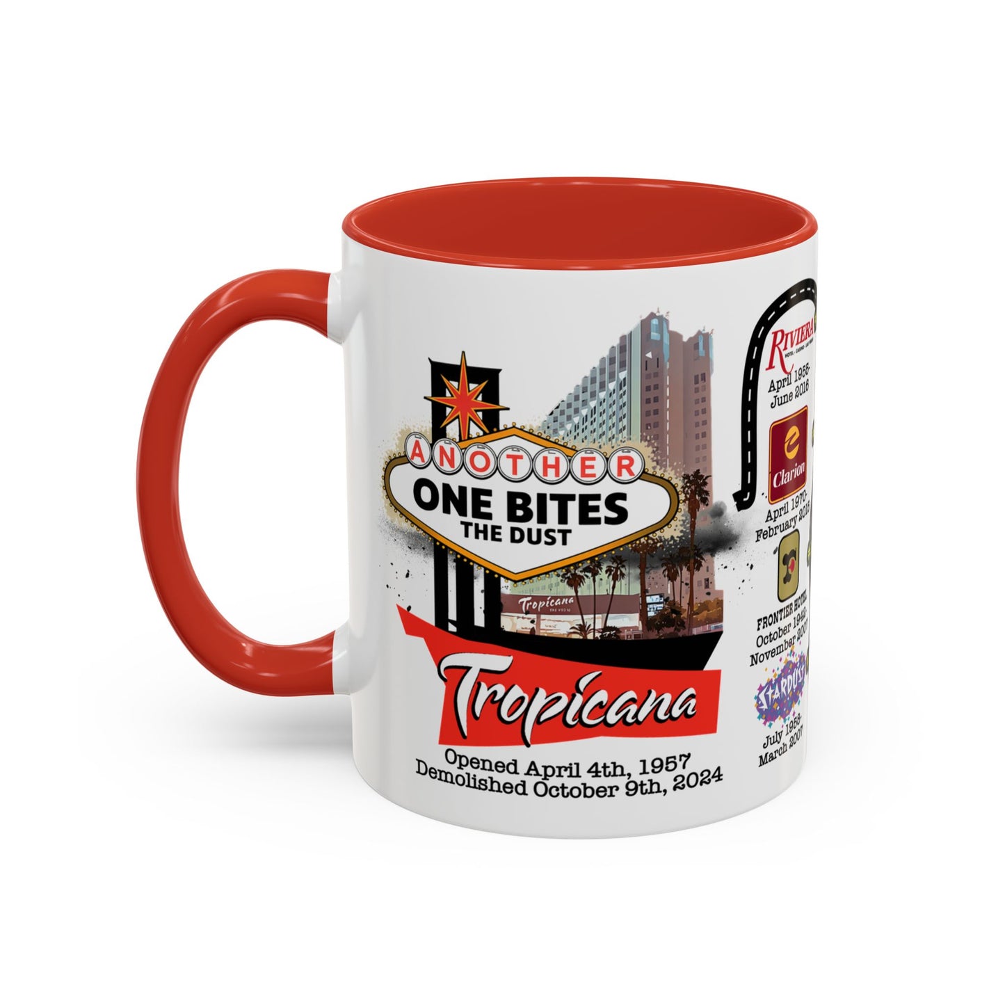 Tropicana Hotel Implosion Commemorative Mug