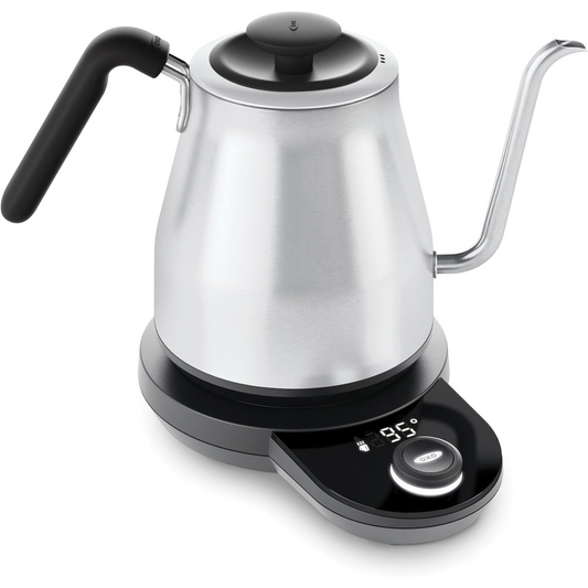 OXO Brew Gooseneck Electric Kettle – 1L Stainless Steel