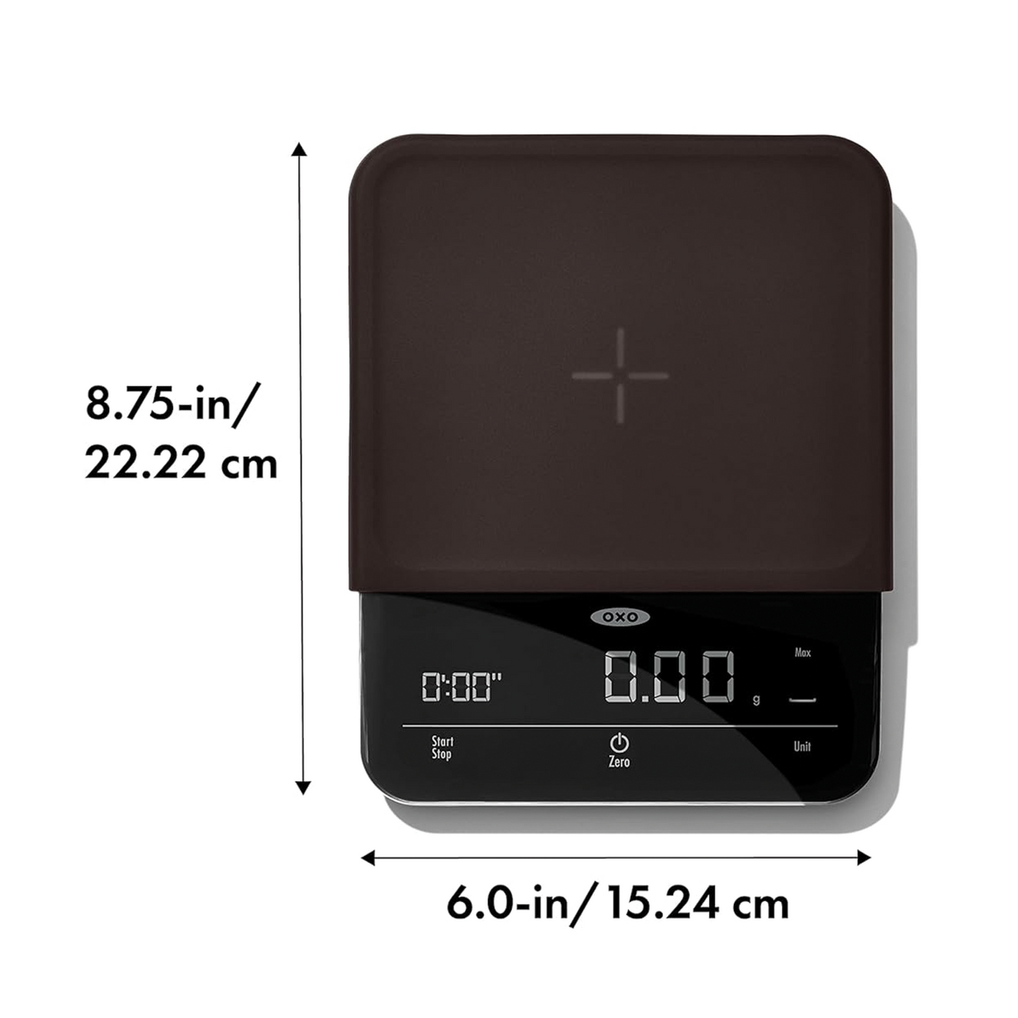 OXO Brew Precision Coffee Scale with Timer – 6 lb Capacity | Black