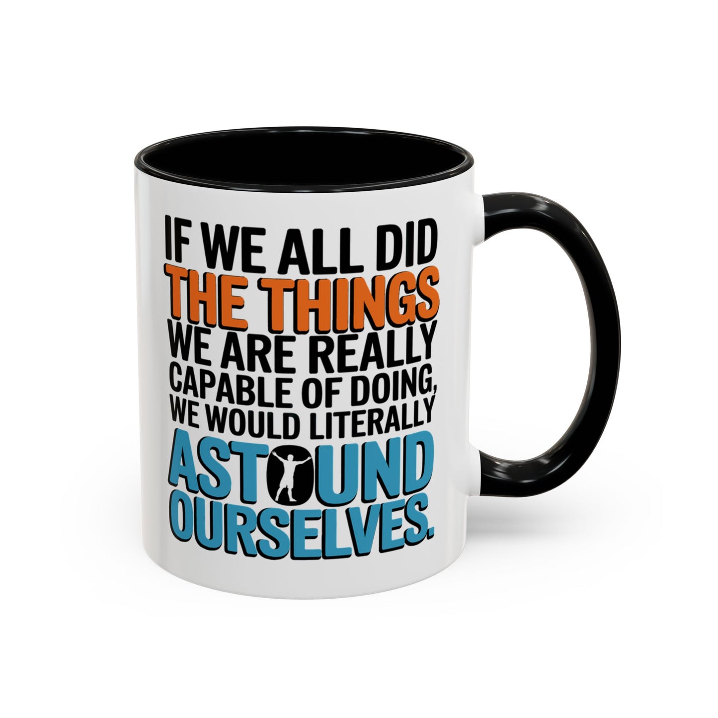 Persist, Motivational Edison Quote Mug.