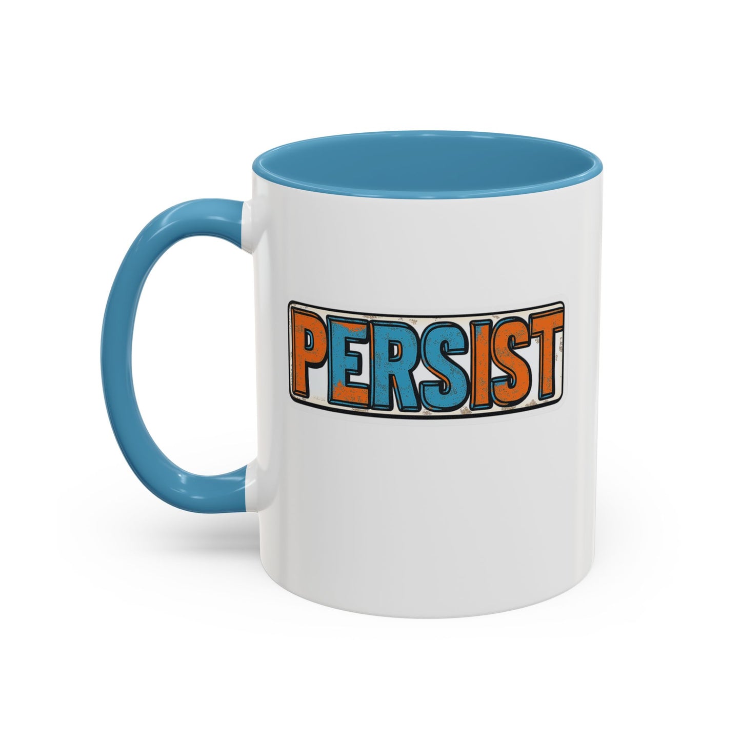 Persist, Motivational Edison Quote Mug.