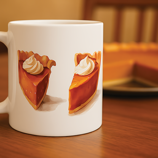 Pumpkin Slices Mug | Watercolor Collection Seasonal: Fall