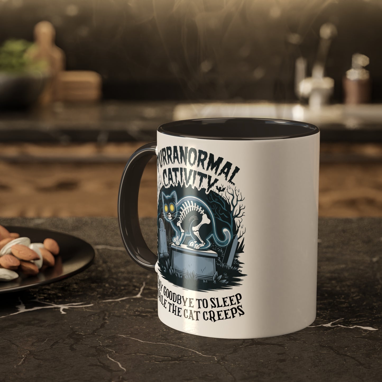 Purranormal Cativity, Spooky Halloween Cat Mug