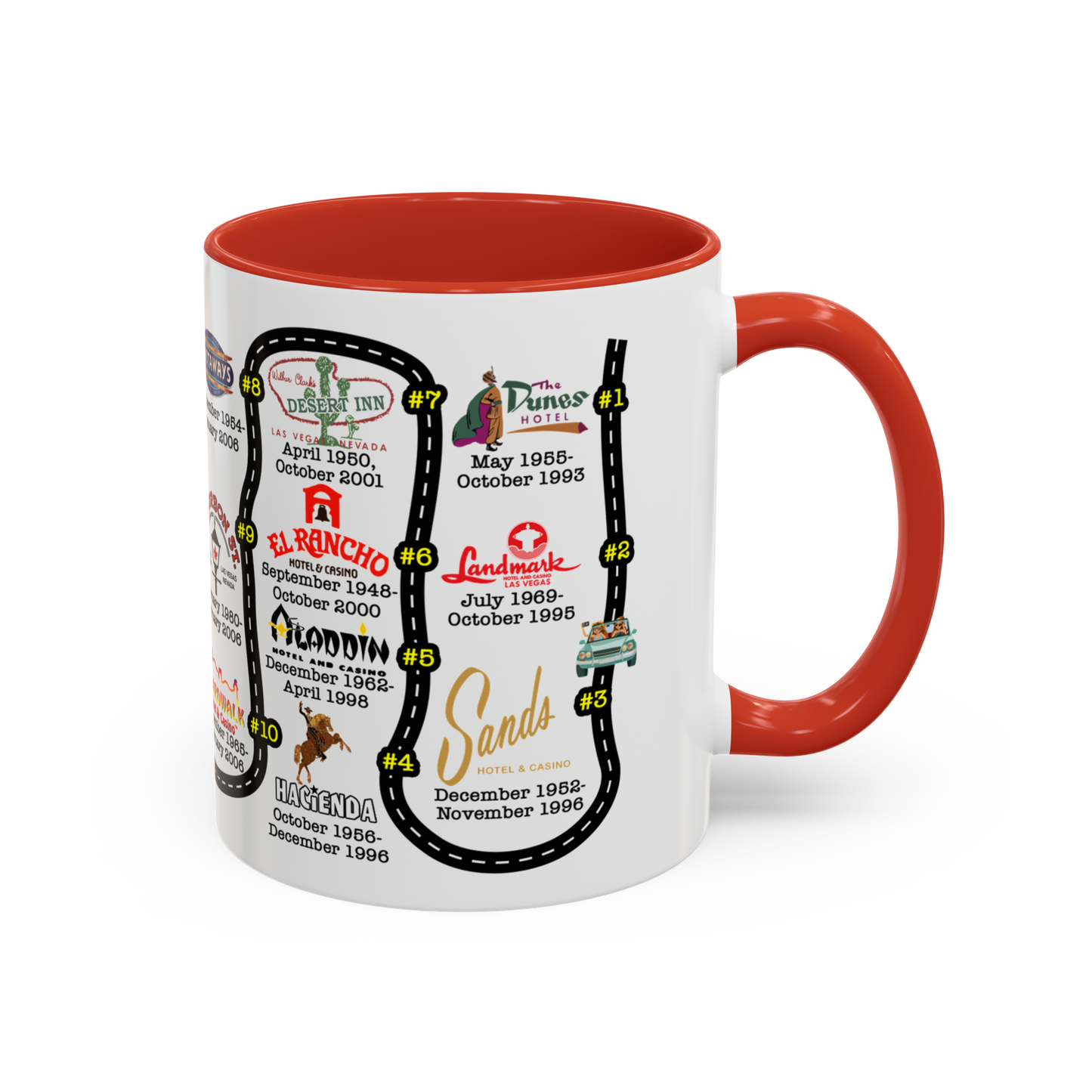 Tropicana Hotel Implosion Commemorative Mug