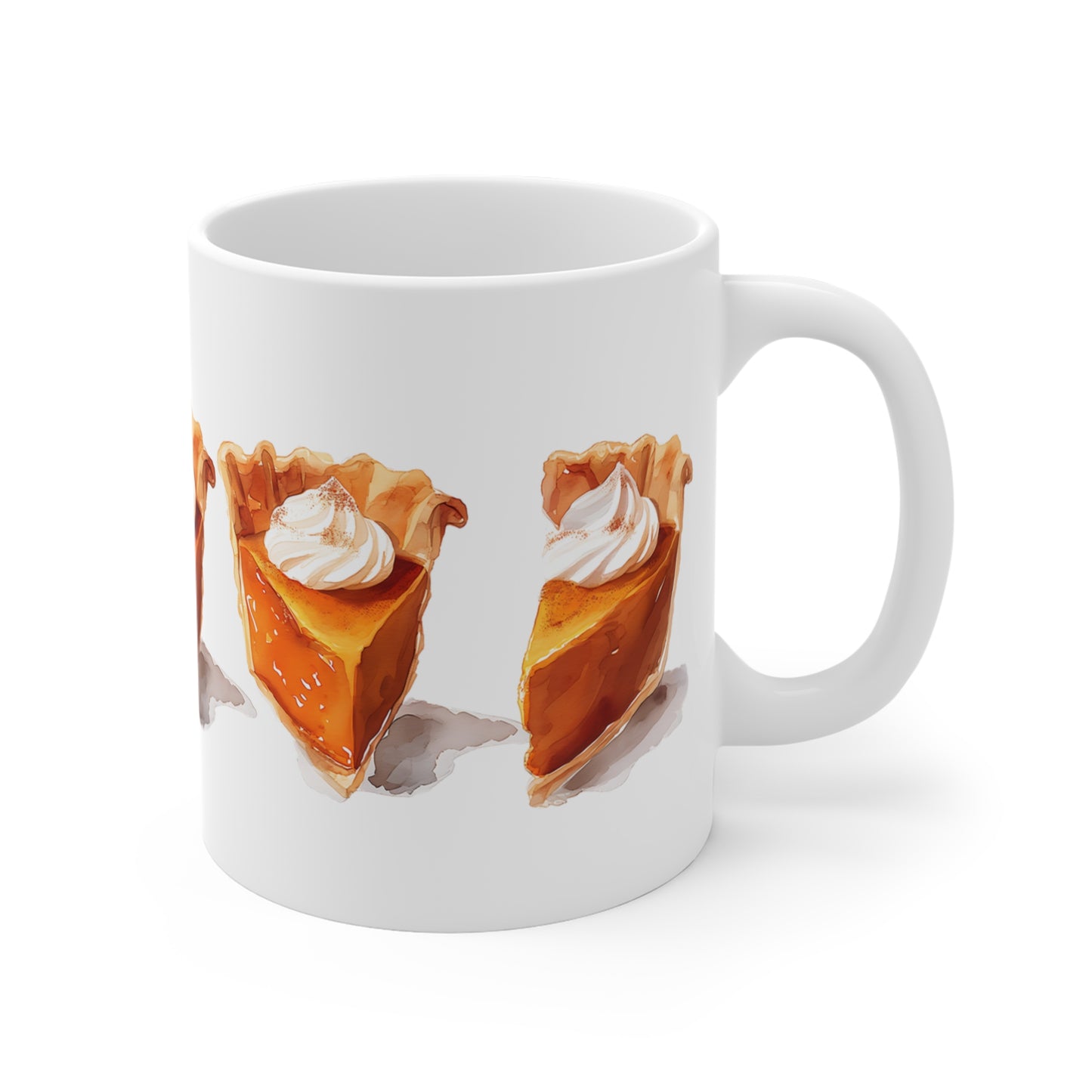 Pumpkin Slices Mug | Watercolor Collection Seasonal: Fall