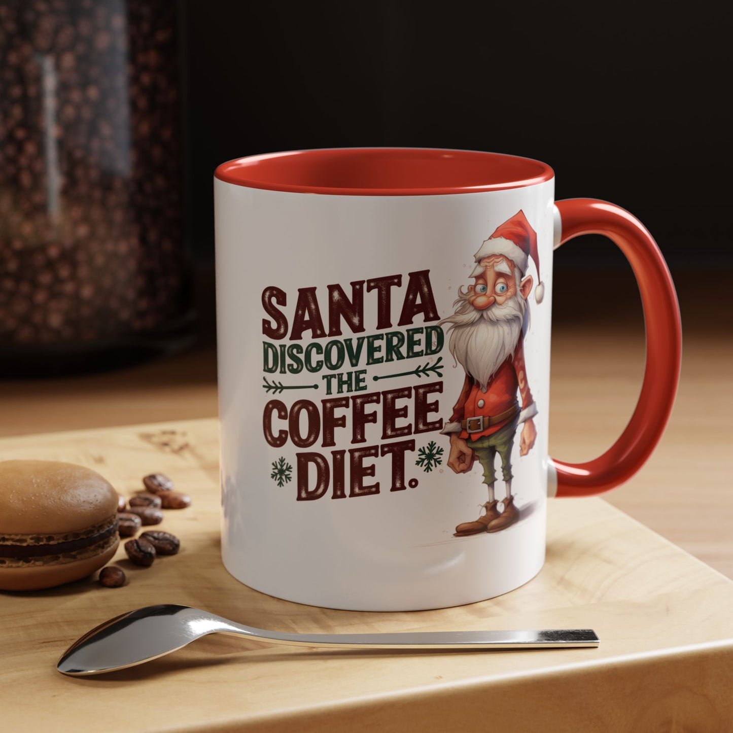 Santa Discovered the Coffee Diet Mug – 11oz