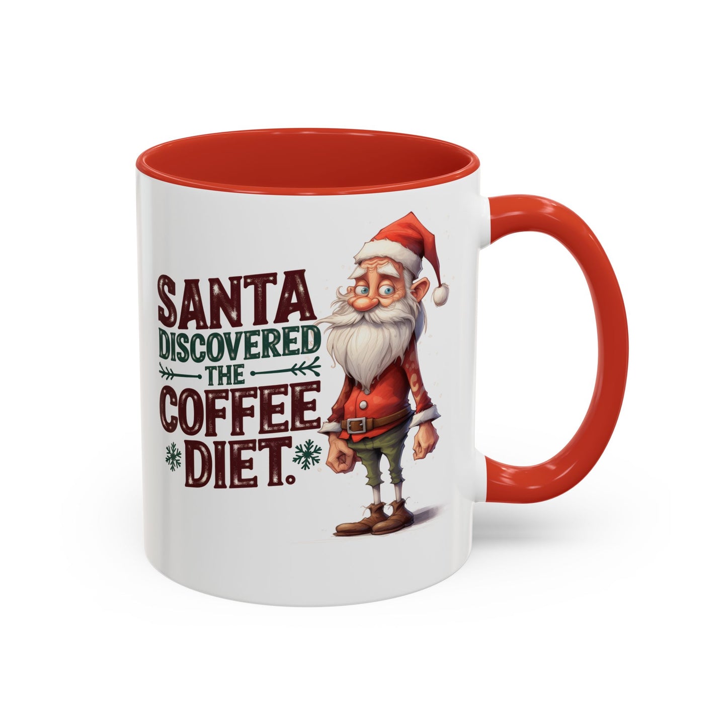 Santa Discovered the Coffee Diet Mug – 11oz