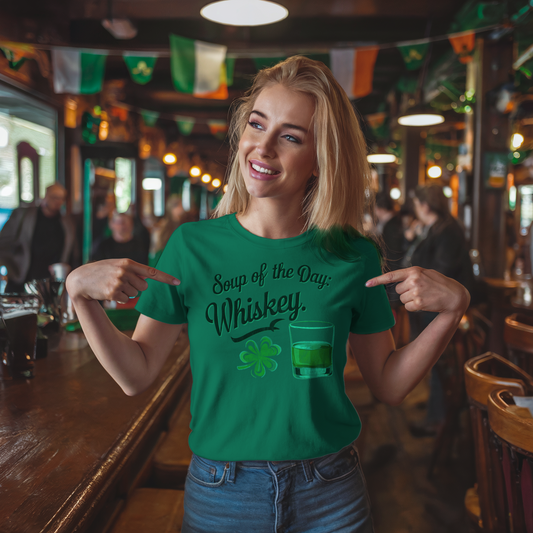 Soup of the Day Whiskey, funny T-Shirt